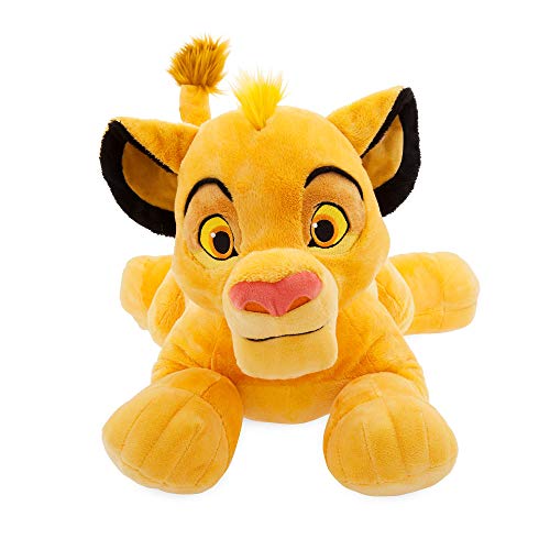 Disney Store Simba Plüschtier, Der König der Löwen, 34 cm, Kuscheltier aus weichem Stoff mit gestickten Details und flauschigem Schwanz, geeignet für alle Altersgruppen von Disney