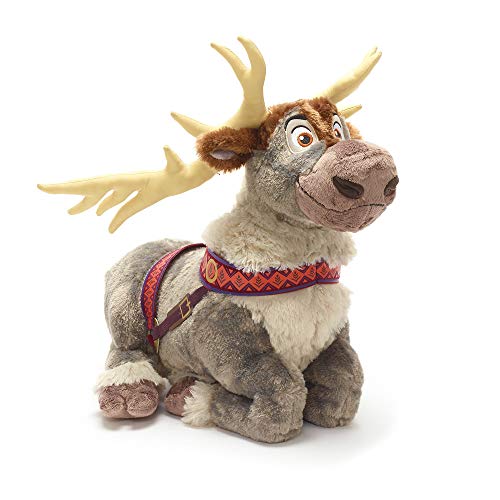 Disney Store Sven Großes Plüschtier, Frozen 2, Kuscheltier aus weichem Stoff mit gestickten Details, geeignet für alle Altersgruppen von Disney