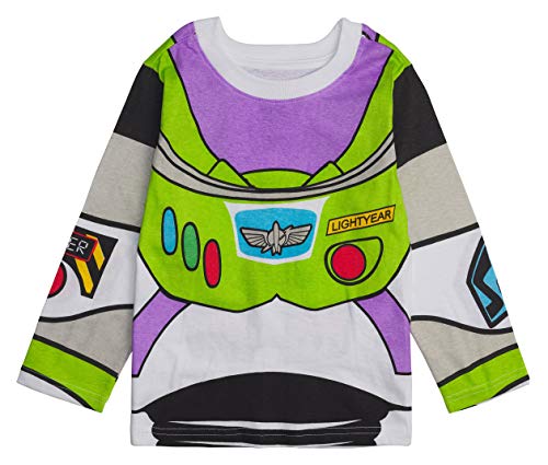 Disney Toy Story Long Sleeve Costume T-Shirt - Buzz Lightyear, Sheriff Woody - Boys, Girls, Unisex Sizing von Disney