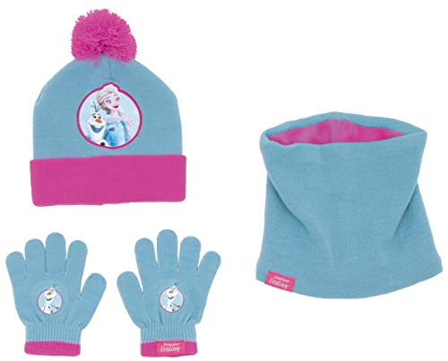 Disney WD14726 Frozen – Set Gorro/Buff/GUA 48/51, Die Eiskönigin, M von ARDITEX