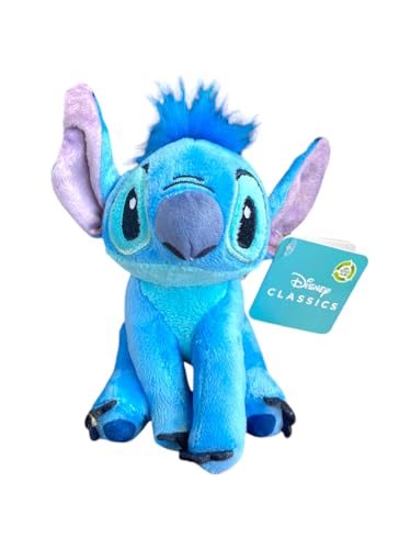 Disney plüsch Super Soft Mini Stitch,Angel,Leroy Blau Kuscheltier 16cm ab den ersten Lebensmonaten geeignet. von Disney