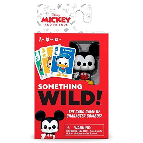 Funko 51873 Something Wild- Mickey & Friends Disney Signature Game, Mehrfarben von Disney