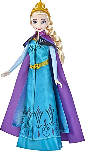 Hasbro Disney Frozen Elsa's Royal Reveal, Elsa Doll with 2-in-1 Fashion Change, Frozen Toy for Kids 3 and Up von Disney