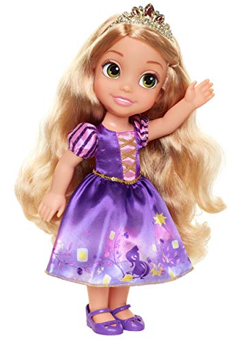 Jakks 78849-11L-6 - Disney Princess Rapunzel, Puppe ca. 35 cm groß, beweglich, mit wunderschönem Kleid und Royal Reflection Augen, für Kinder ab 3 Jahre von Disney