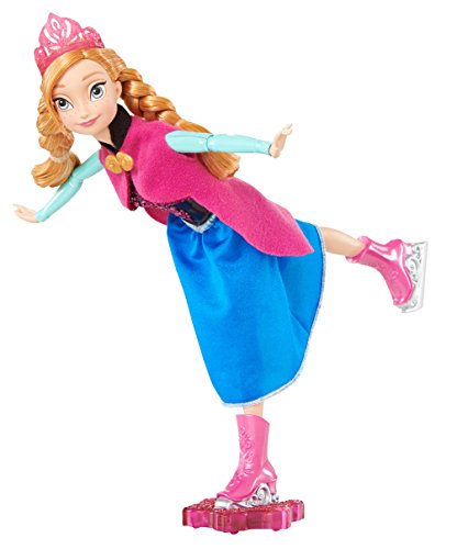 Mattel CBC62 - Disney Eiskönigin Eisläuferin Anna, Puppe von Disney