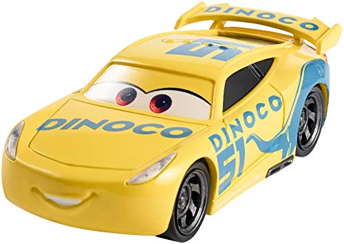 Mattel Disney Cars DXV71 "3 Die-Cast Dinoco Cruz Ramirez" Fahrzeug von Disney