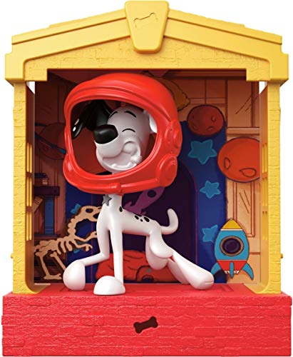 Mattel GBM27 - Disney Das Haus der 101 Dalmatiner Dylan mit Hundehütte Figur, Spielzeug ab 5 Jahren, Mehrfarbig von Disney