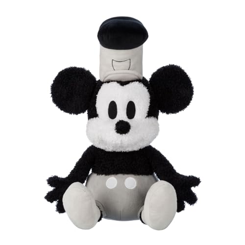 Mickey Mouse Gewichteter Plüsch, Steamboat Willie, 44 cm von Disney