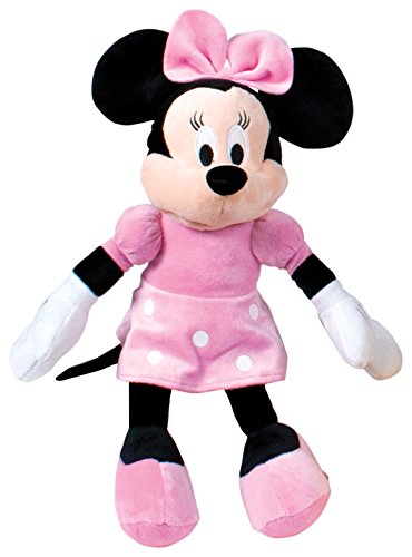 Minnie Mouse Minnie Plüschtier, Rosa (Famosa 760011896), Mehrfarbig, 18 x 7 x 46 von Disney