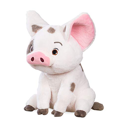 Disney Store Stofftier Pua, Vaiana, 30 cm, aus weichem Plüschmaterial mit Stickereien, für alle Altersstufen geeignet von Disney Store