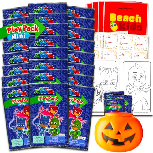 PJ Masks Klassenzimmer-Partygeschenke – Paket mit 24 Disney PJ Masken, Aktivitätspakete für Grundschule, Kindergarten, Vor-K, Malseiten, Aufkleber und mehr von Disney