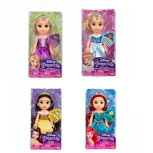 Princess Petite Dolls w/ Glittered Asst. von Disney