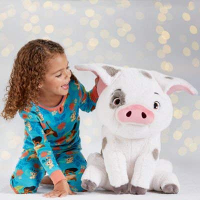 Pua Large Soft Toy, Moana Mit seinen schlaffen Ohren und liebenswerten Ausdruck von Disney