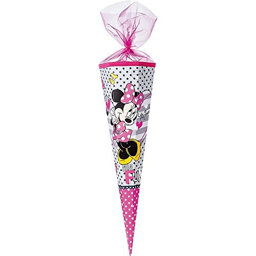 Schultüte / Zuckertüte / 85cm / eckig / "Minnie Maus" von Disney