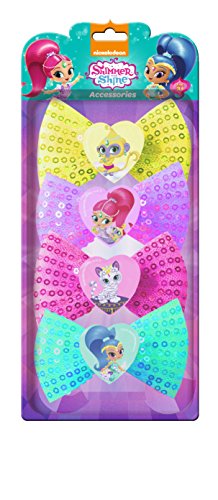 Shimmer & Shine Shimmer&Shine Set 4 Stück Haar und Schleife (Kids SH226), Farb/Modell Sortiert von Disney