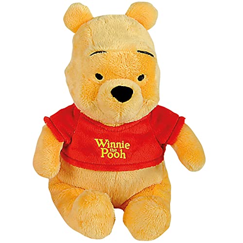 Simba 6315872630 - Disney Winnie the Pooh, 25cm Puuh Bär, Plüschtier, Kuscheltier, Teddybär, ab den ersten Lebensmonaten von Disney