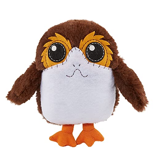 Star Wars GXH80 - Galaxy's Edge Porg Plüschtier (ca. 15 cm) mit Geräuscheffekten, Spielzeug für Fans ab 3 Jahren[Exklusiv bei Amazon] von Star Wars