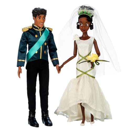 Tiana und Naveen Hochzeitspuppen-Set - Die Prinzessin und der Frosch von Disney