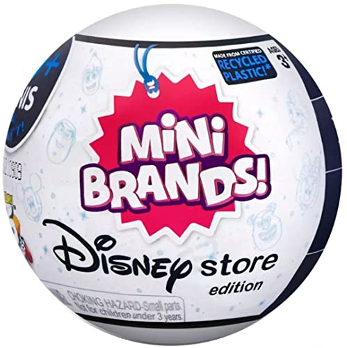 Generc 5 Surprise Mini Brands Disney Store Exclusive Series 1 Capsule Collectibles von Zuru