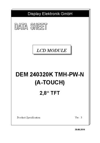 Display Elektronik LCD-Display Weiß 240 x 320 Pixel (B x H x T) 50 x 69.2 x 3.7mm DEM240320KTMH-PW- von Display Elektronik