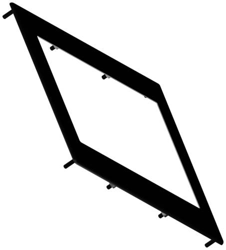 Display Elektronik Frontrahmen (B x H) 108mm x 84mm EA0FP161-7SW von Display Elektronik