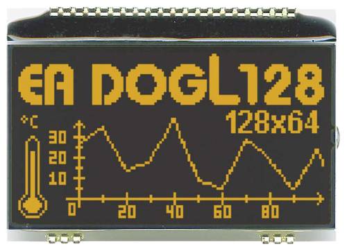 Display Elektronik Grafik-Display 128 x 64 Pixel (B x H x T) 68.00 x 51.00 x 2.8mm von Display Elektronik