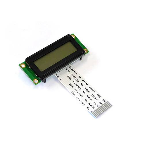 Display Elektronik LCD-Display Schwarz Weiß (B x H x T) 53 x 20 x 7.5mm DEM16223FGH-PW von Display Elektronik