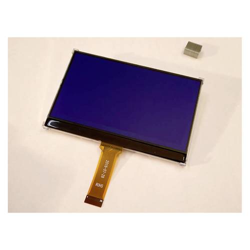 Display Elektronik LCD-Display Weiß 240 x 128 Pixel (B x H x T) 122.20 x 79.80 x 6.5mm DEM240128FSB von Display Elektronik