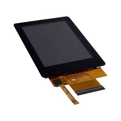 Display Elektronik LCD-Display Weiß 240 x 320 Pixel (B x H x T) 56.00 x 75.20 x 4.40mm DEM240320KTM von Display Elektronik