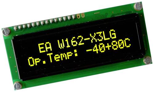 Display Elektronik OLED-Modul Gelb Schwarz (B x H x T) 80 x 36 x 10.00mm von Display Elektronik