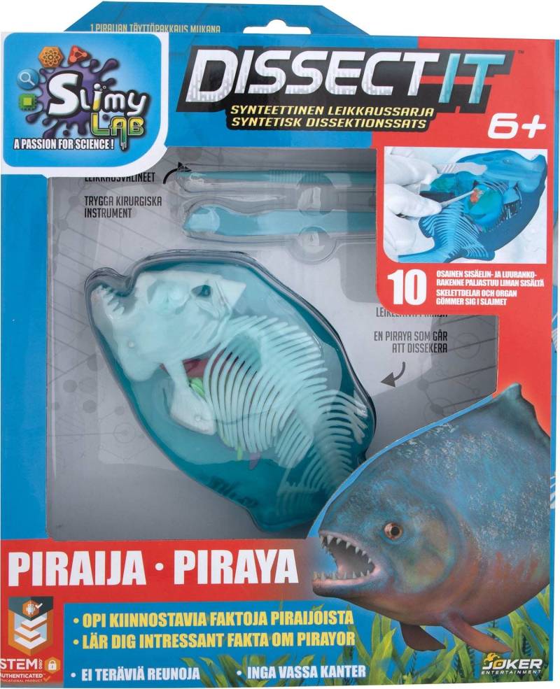 Dissect It Science Kit Experimentierkasten Piranha von Dissect It