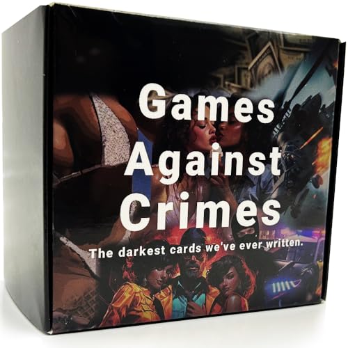 Distales Games Against Crimes Limited Edition Party Cards Bundle Big Black Box Erweiterungspacks für Freunde von Distales