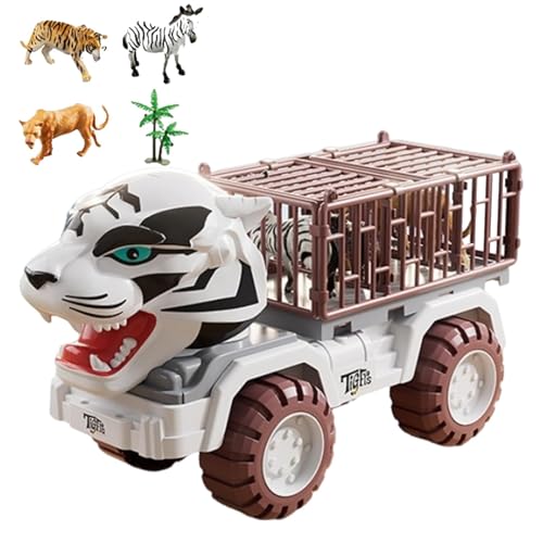 Animal Truck Toy | Prison Car Toy Set | Pull Back Car Toy | Transport Truck Toy for Kids | Animal Transport Truck | Perfect Playmate for Kid & Use for Both Boys and Girls Can Enjoy It for Years von Diuyzoc