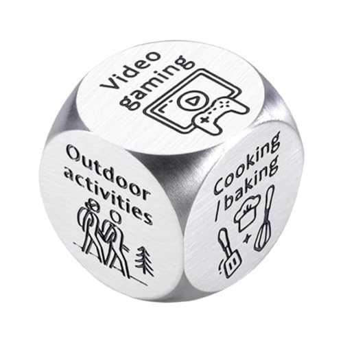 Creative Decision Dice | Date Night Dice Game | Game Accessories for Couples | Relationship Decision Maker | Romantic Game Night | Different Activity Icons Excellent for Family Gatherings von Diuyzoc