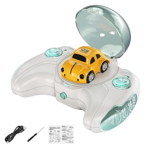 Diuyzoc Kleines ferngesteuertes Auto, ferngesteuertes Spielzeugauto - Tragbares ferngesteuertes Auto | Ferngesteuertes Auto, USB-Stuntauto für Kinder, Spielzeug für Weihnachtsgeburtstagsfeiern von Diuyzoc