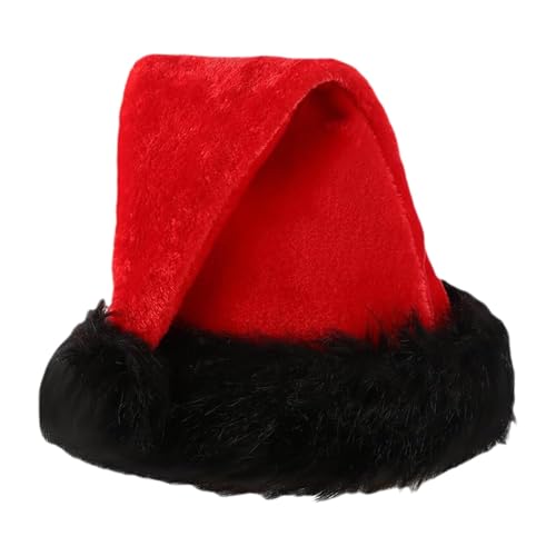 Diuyzoc Nikolausmützen für Erwachsene | Weihnachtsmütze | Warme Mode Nikolausmütze | Unisex Santa Kostüm Mütze | Winter Warme Nikolausmütze | Bequemes Material für jeden festlichen Anlass von Diuyzoc