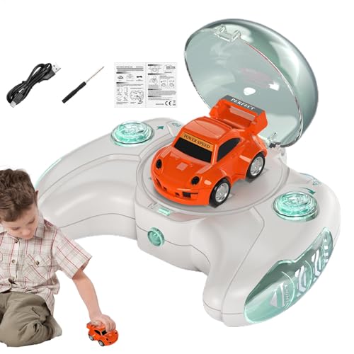 Ferngesteuertes Kinderauto,Ferngesteuertes Auto für Kinder - Tragbares Driftauto mit LED-Licht,USB-Fernbedienungsfahrzeug, Kinderspielzeug, ferngesteuertes Auto für und Mädchen im Alter von 3 4 5 6 7 von Diuyzoc