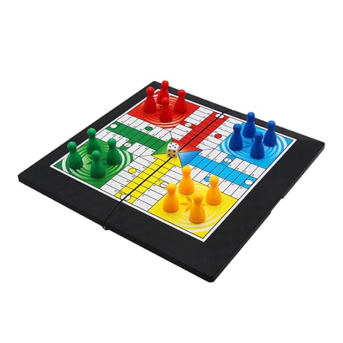 Flying Chess Board Game | Chess Set | Educational Board Game | Chess Board Game | Foldable Educational Board Game | Relationship Booster Perfect for Travel and Easy to Store von Diuyzoc