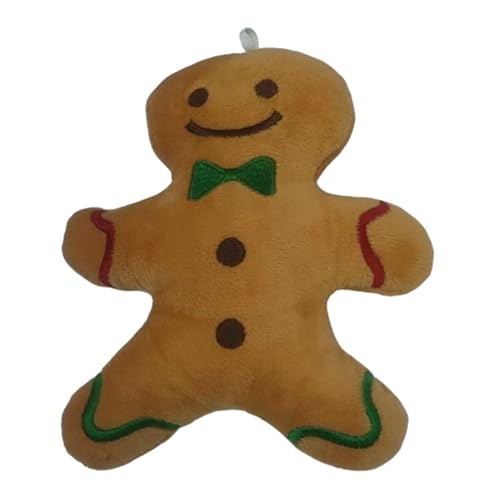 Gingerbread Man Plush | Cartoon Plush Toys | Soft Christmas Plush | Gingerbread Man Pillow | Christmas Pendant Plush | Soft and Comfortable Ideal Giving Choice for Small Gestures of Appreciation von Diuyzoc