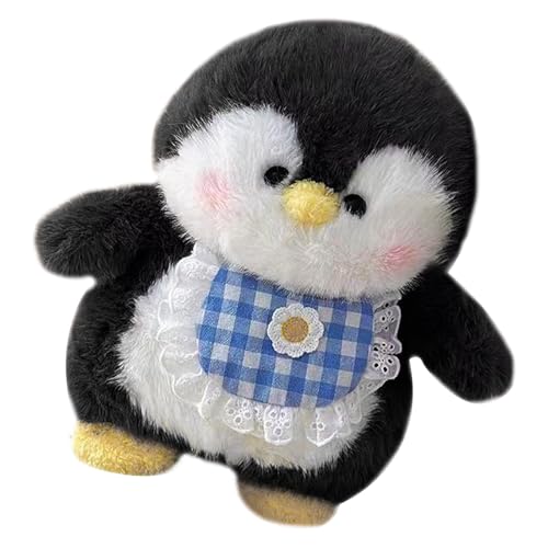 Pinguin-Stofftier, Kuscheliges Pinguin-Plüschtier, Pinguin-Puppenspielzeug, Sicher Und Gemütlich, Auffälliges Pinguin-Design, 40 Cm, Schwarz/blau, Für Kinder-, Schlafzimmer- Und Spielzimmerdekoration von Diuyzoc