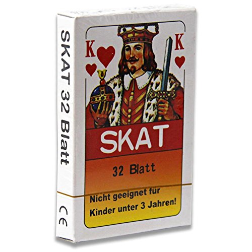 12 x Skatkarten Skatkarte Spielkarte 32 Blatt Skat Karten Französische Blatt von Artist Unknown
