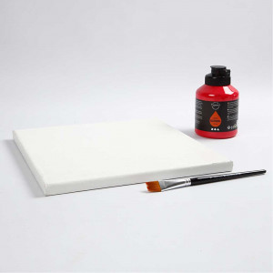 ArtistLine Canvas, weiß, Tiefe 1,6 cm, Format 30x30 cm, 360 g, 10 Stüc von Diverse