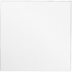 Leinwand, T 1.6 cm, Größe 50x50 cm, 360 g, Weiß, 5Stk/ 1 Pck von Diverse