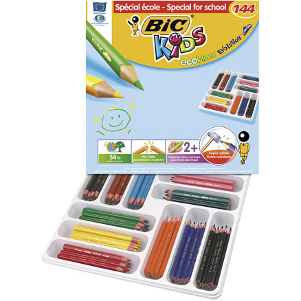 BIC Eco Evolution Buntstifte, Mine 5 mm, Sortierte Farben, 12 Stk/ 1 Pck BIC Eco Evolution Buntstifte, Mine 5 mm, Sortierte Farben, 12 Stk/ 1 Pck von Diverse