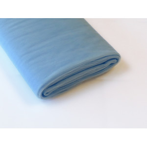 Brauttüll Nylon 14 Hellblau 280cm - 50cm von Diverse