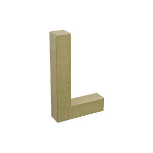 Buchstabe Karton L 20x11,5cm - 1 Stk von Diverse