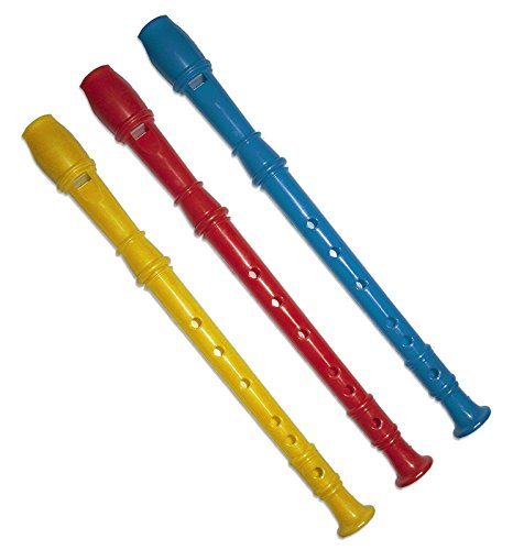 Diverse 6 x Flöten Flöte Blockflöte 30 cm Kinderflöte Musikinstrument Instrument von Diverse