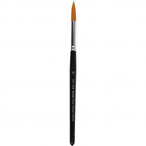 Gold Line Pinsel, L: 21 cm, B: 8 mm, rund, 6 Stk./ 6 Pck. von Diverse