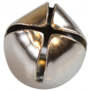 Glöckchen / Rassel Glocke Silber 12mm - 10 Stk von Diverse