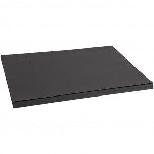 Karton, schwarz, A2, 420x594 mm, 200 g, 100 Blatt/ 1 Packung. von Diverse